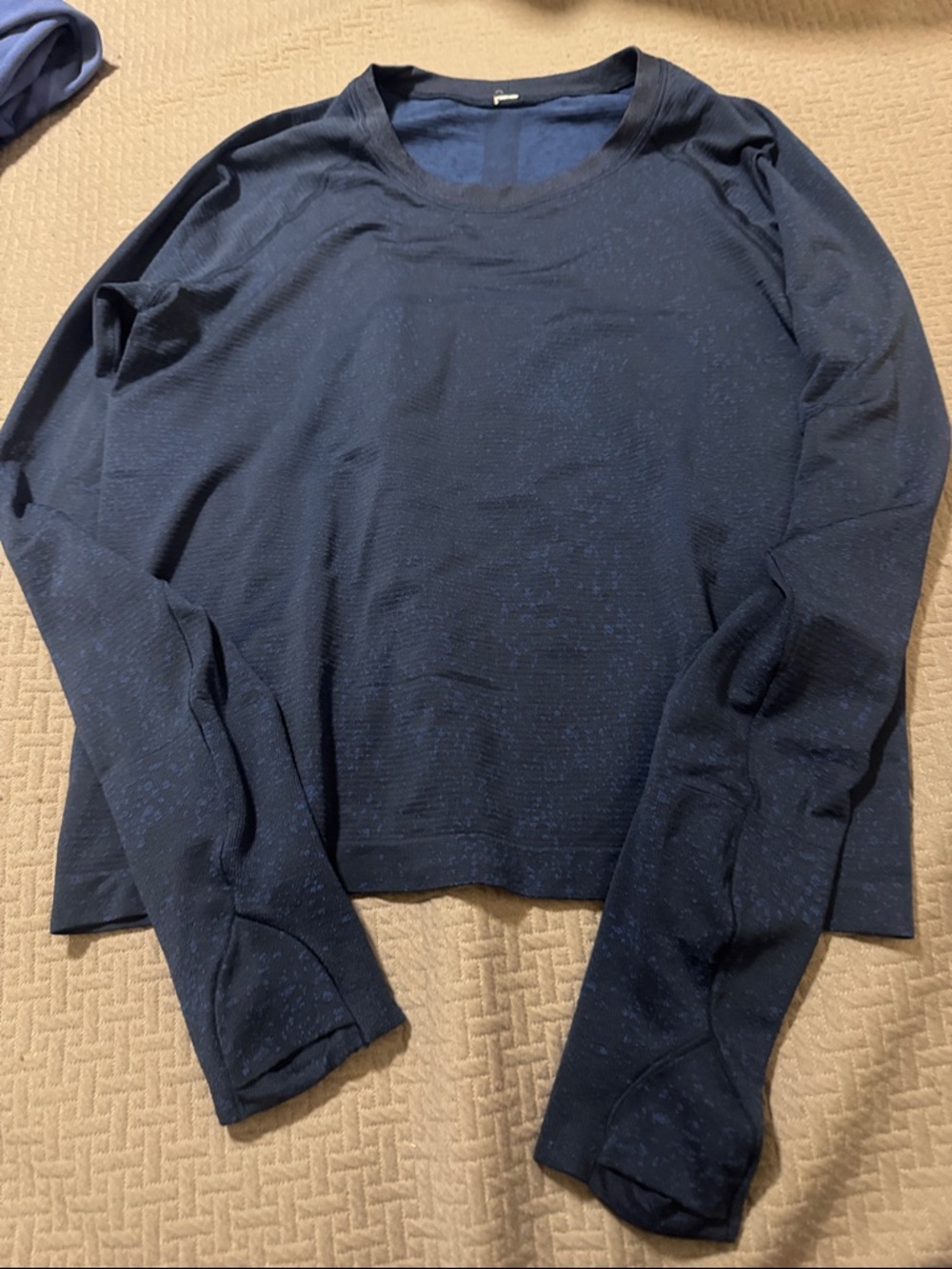 lululemon athletica Dark Navy Speckled Performance Tank